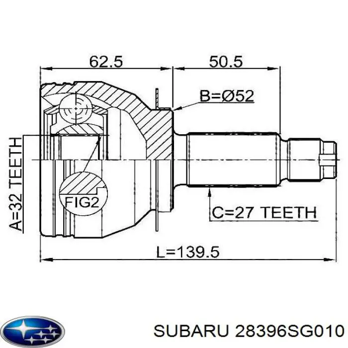 28396SG010 Subaru