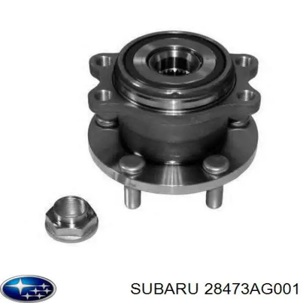 28473AG001 Subaru cubo de rueda trasero