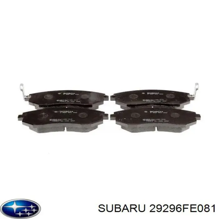 Pastillas de freno delanteras Subaru Impreza 3 GH
