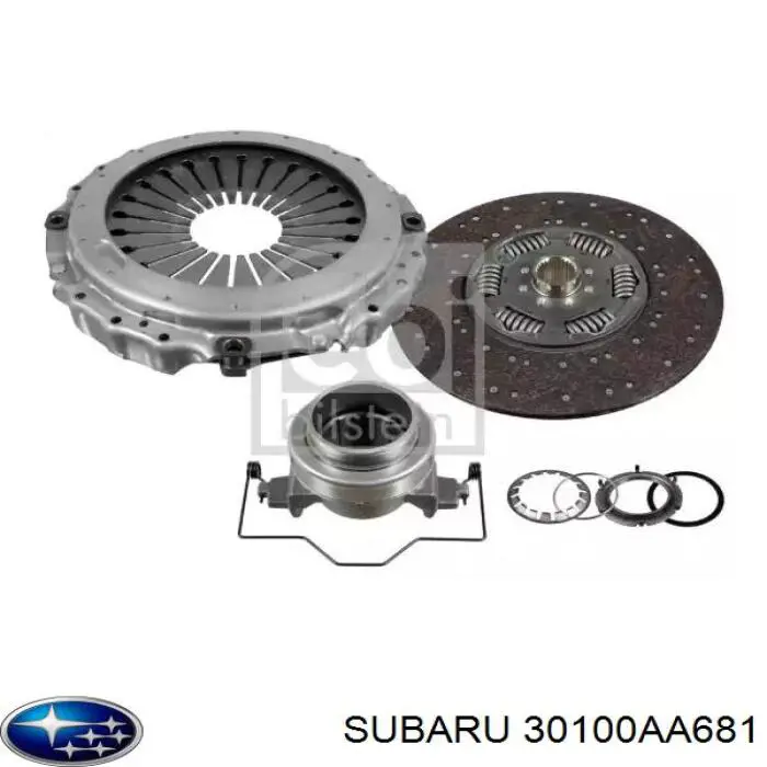 30100AA681 Subaru disco de embrague