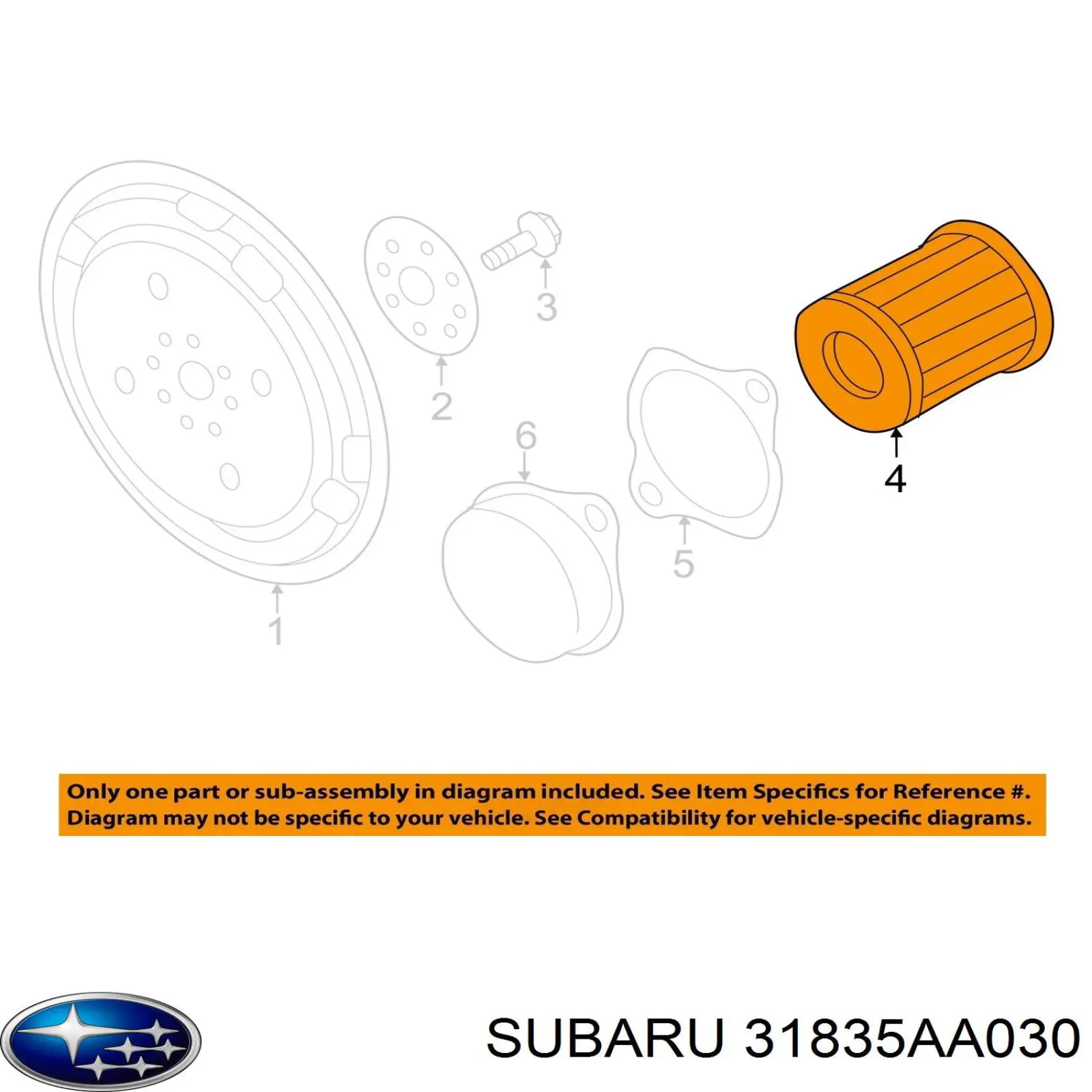 Filtro de transmisión automática Subaru 31835AA030 precio, desde 18,27 EUR