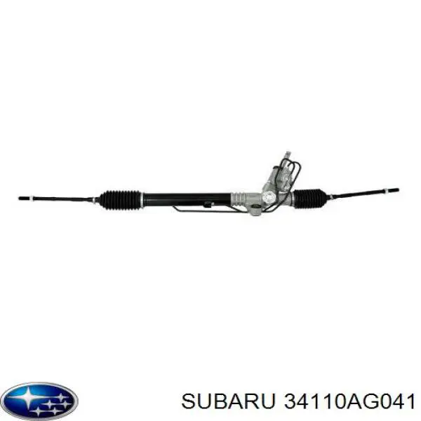 34110AG041 Subaru cremallera de dirección