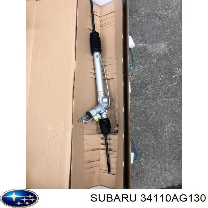 34110AG130 Subaru cremallera de dirección