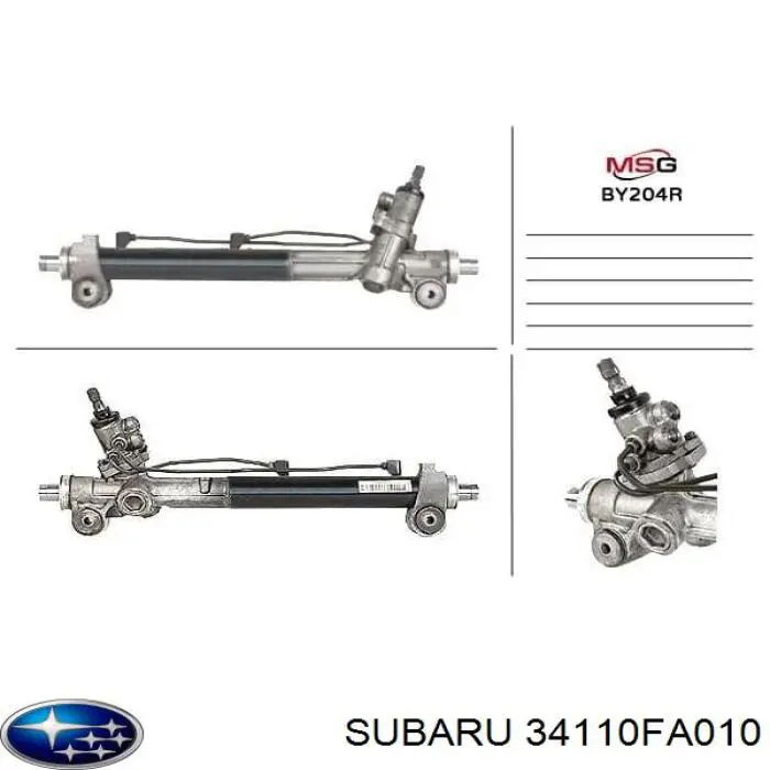 Comprar 34110FA010 Subaru Cremallera