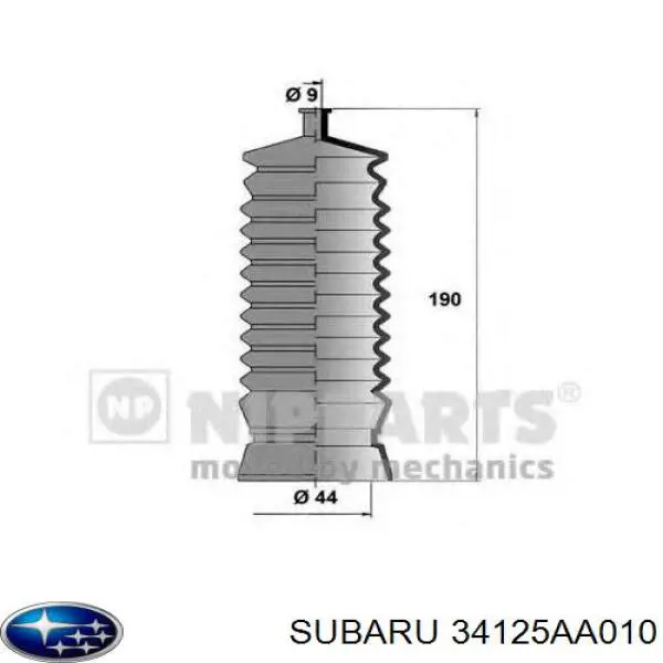 34125AA010 Subaru fuelle dirección
