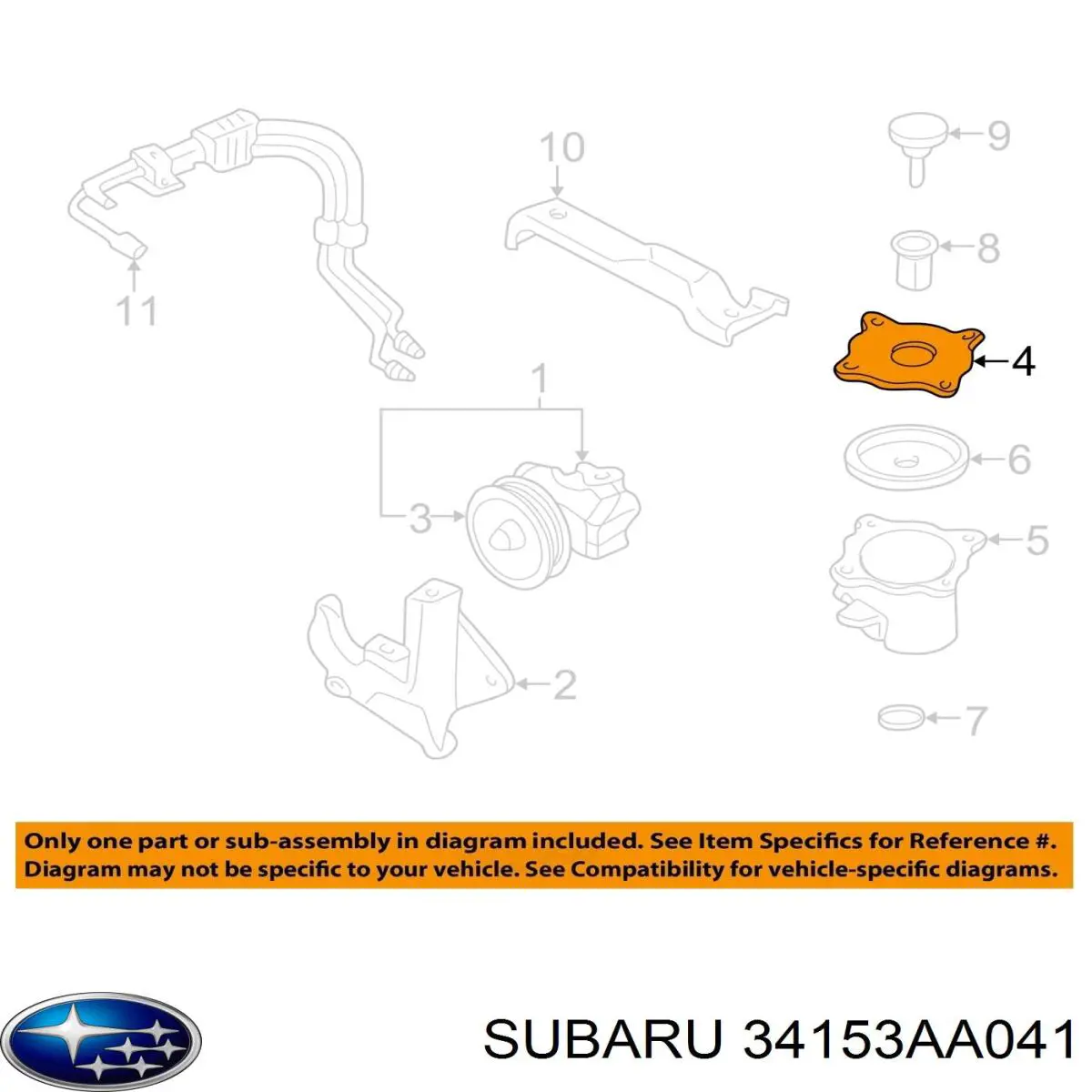 34153AA040 Subaru