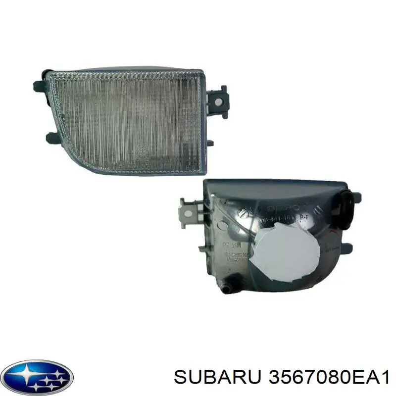 3567080EA1 Subaru piloto posterior izquierdo