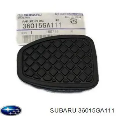 Comprar 36015GA111 Subaru Cubierta del pedal de embrague