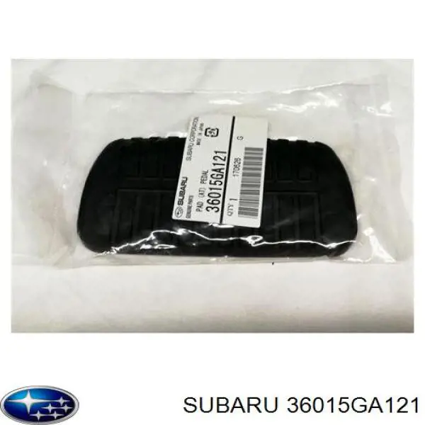 36015GA121 Subaru revestimiento de pedal, pedal de freno