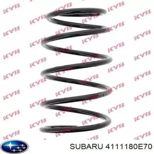 Muelle delantero 4111180E70 Subaru