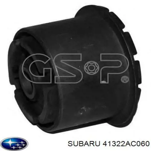 41322AC060 Subaru silentblock,suspensión, cuerpo del eje trasero, delantero