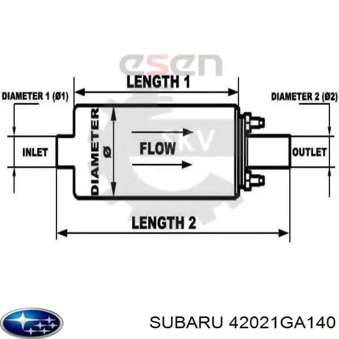 42021GA140 Subaru