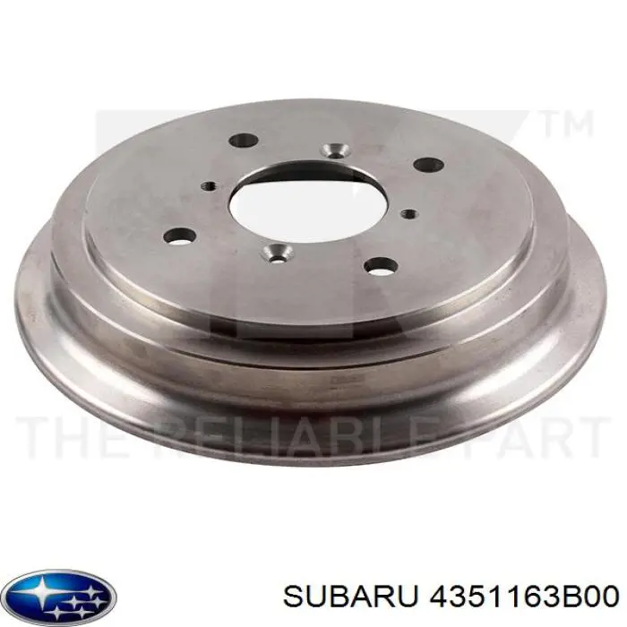 4351163B00 Subaru freno de tambor trasero