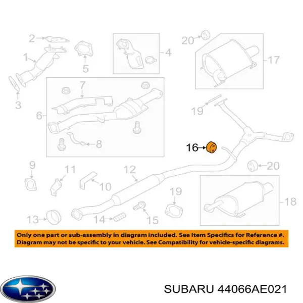 44066AE021 Subaru