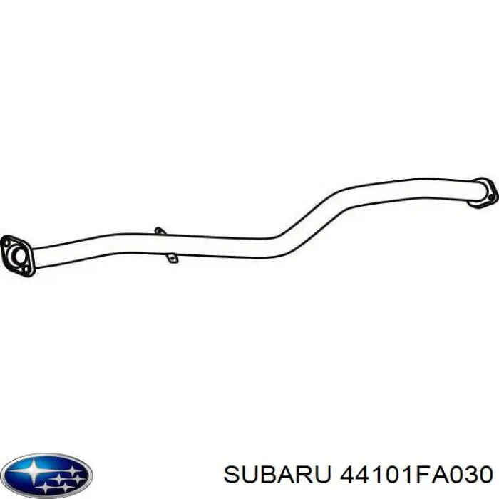 44101FA030 Subaru tubo de admisión del silenciador de escape delantero