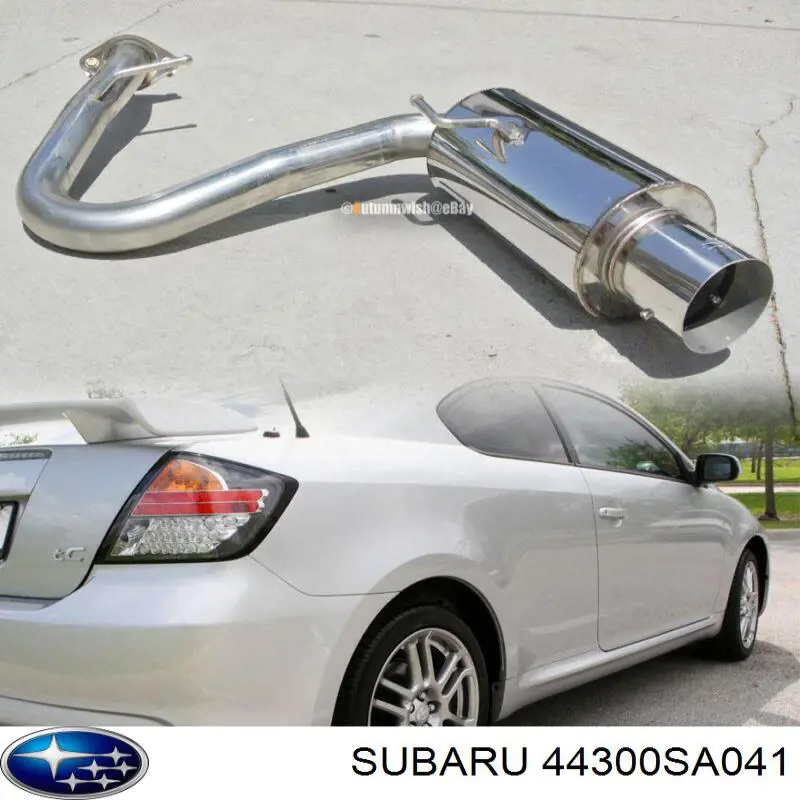 Silenciador trasero 44300SA041 Subaru