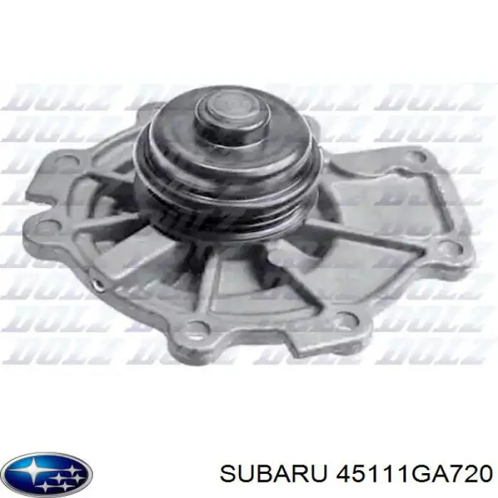 45111GA720 Subaru radiador refrigeración del motor