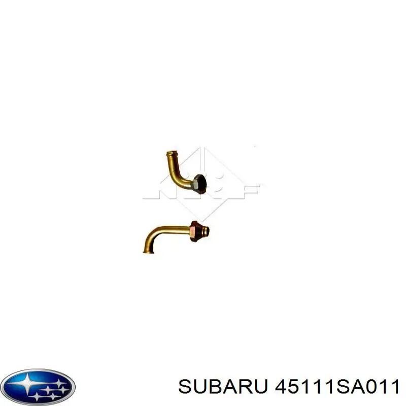 45111SA011 Subaru radiador refrigeración del motor