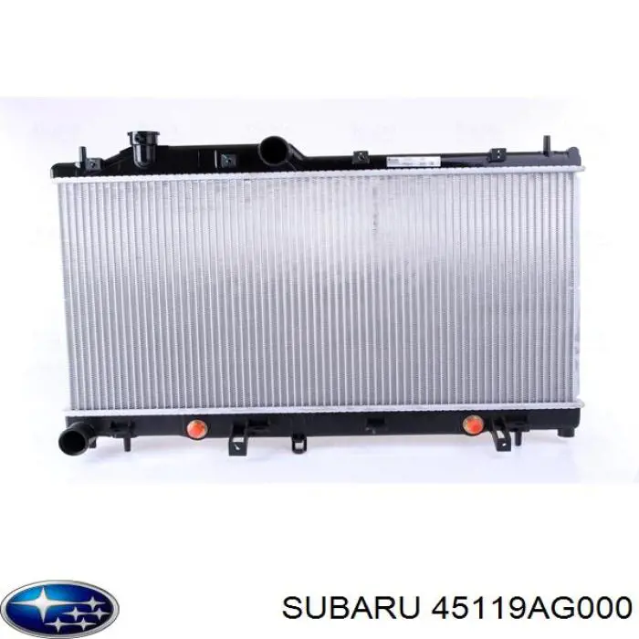 45119AG000 Subaru radiador