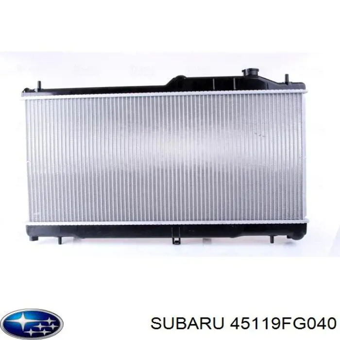 45119FG040 Subaru radiador