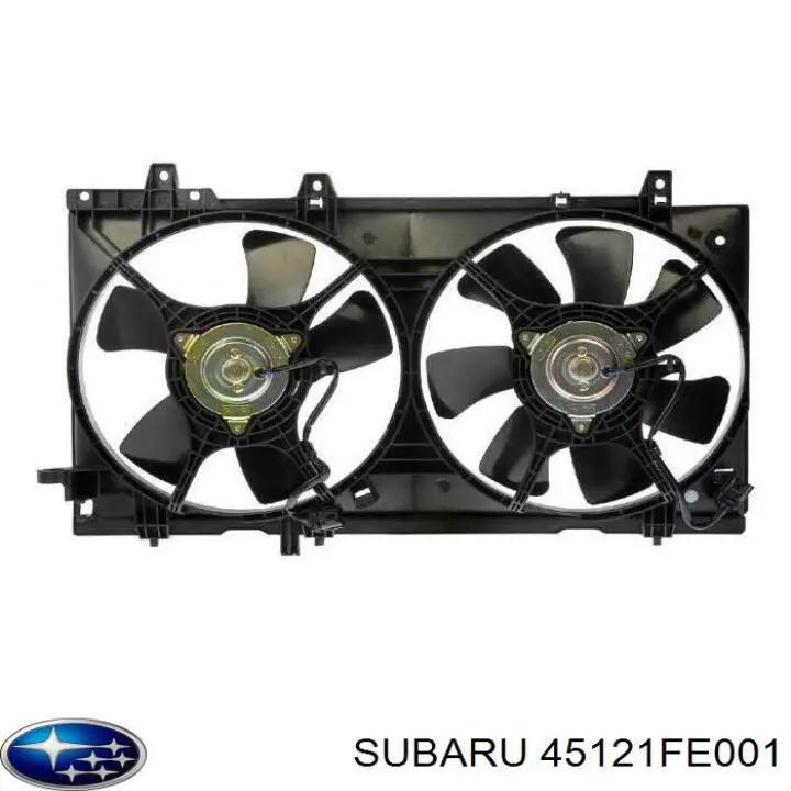 45121FE001 Subaru rodete ventilador, refrigeración de motor izquierdo