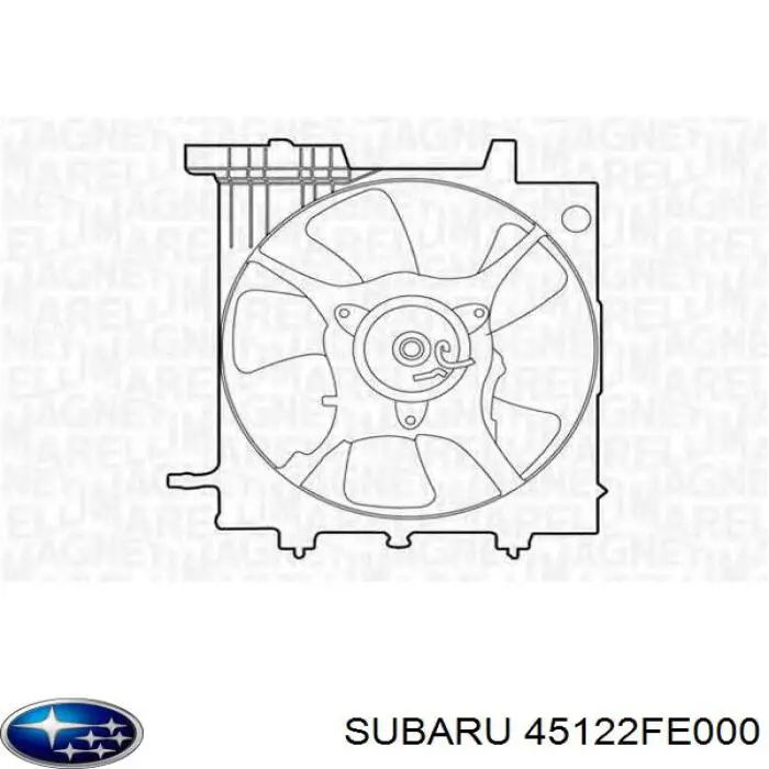Radiador de agua Subaru 45122FE000 precio, desde  