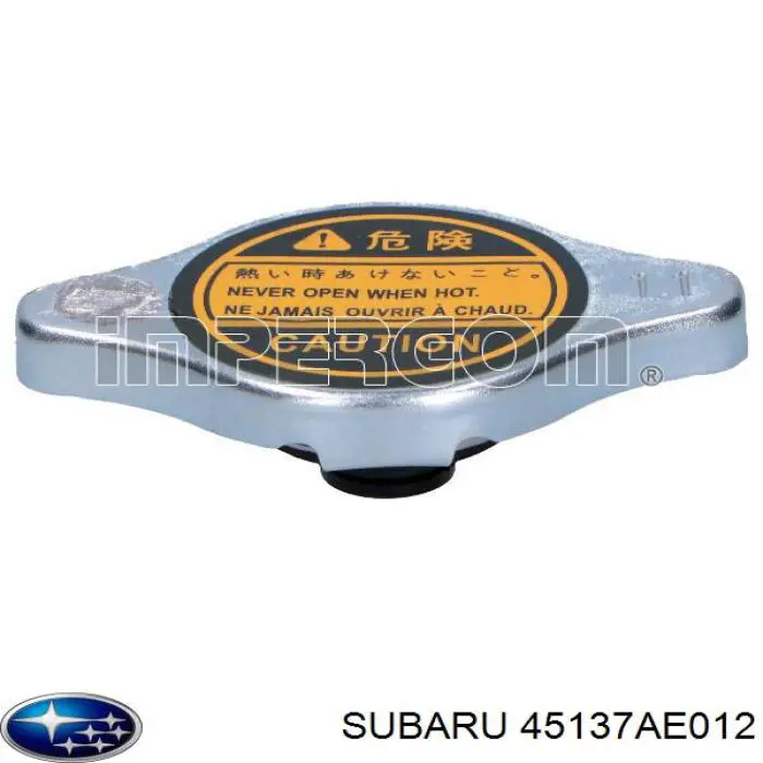 Tapa de radiador SUBARU 45137AE012
