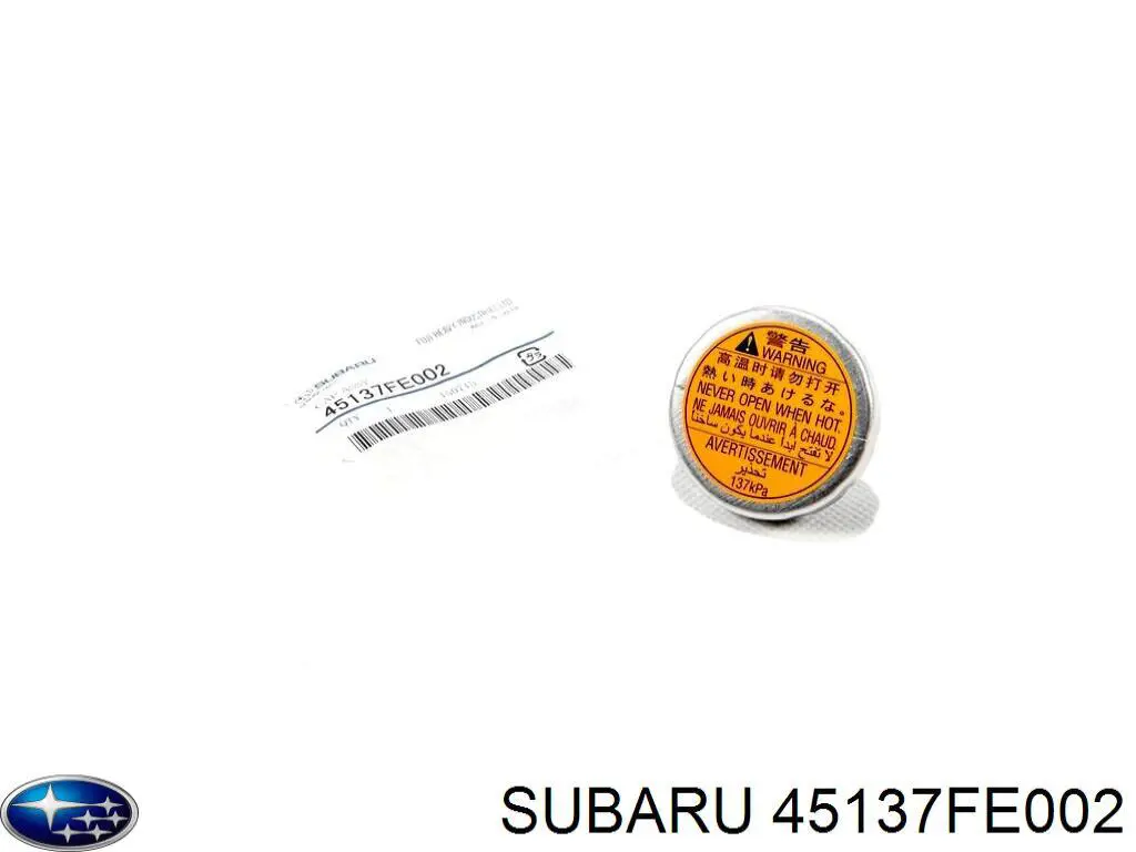 Tapa de radiador (tapón) Subaru 45137FE002 precio, desde 6,59 EUR