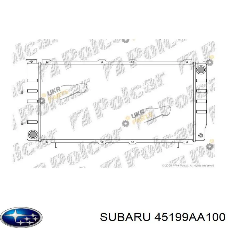 45199AA100 Subaru radiador