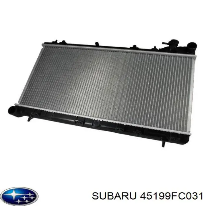 45199FC031 Subaru radiador refrigeración del motor