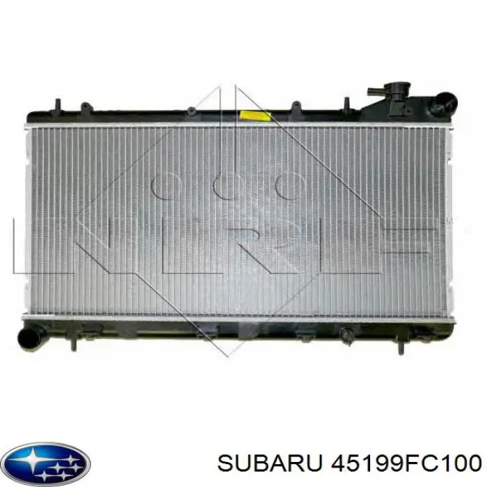 45199FC100 Subaru radiador refrigeración del motor