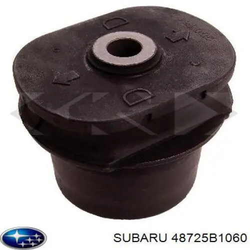 48725B1060 Subaru suspensión, cuerpo del eje trasero