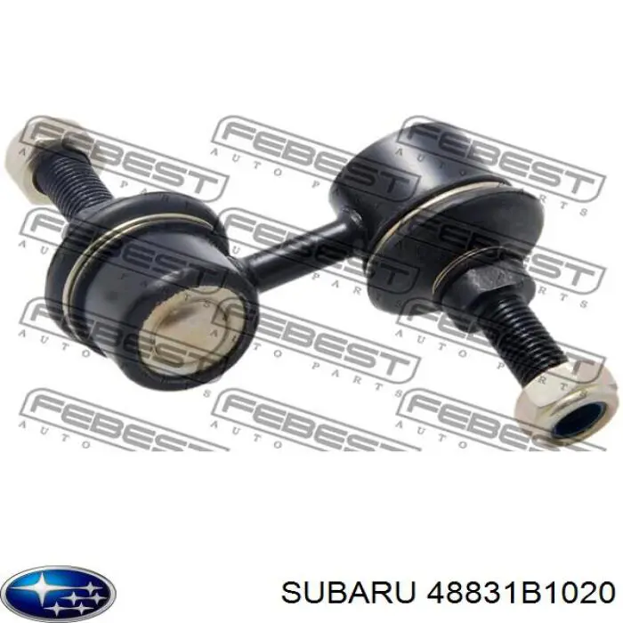 48831B1020 Subaru barra estabilizadora delantera izquierda