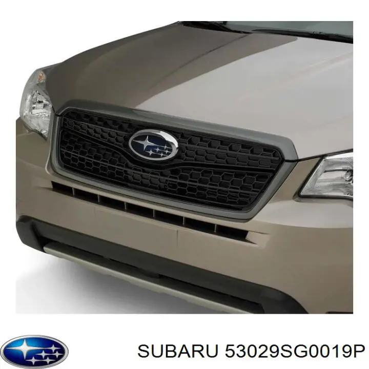Soporte de radiador completo (panel de montaje para foco) para Subaru Forester (S13, SJ)