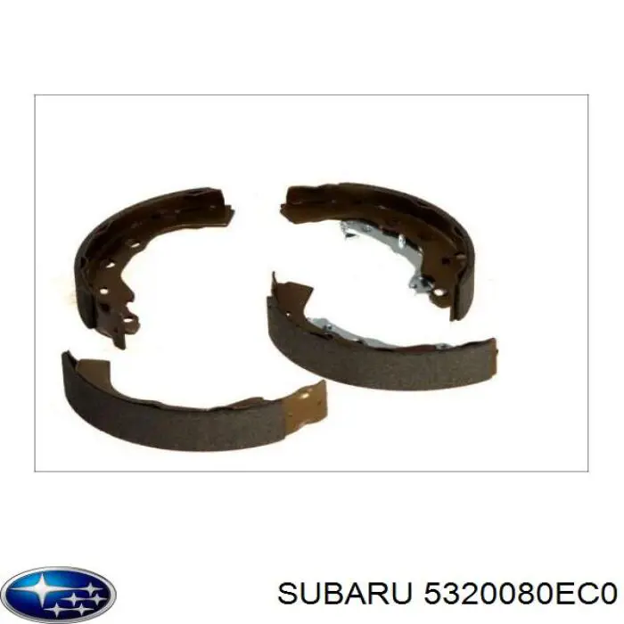 5320080EC0 Subaru zapatas de frenos de tambor traseras