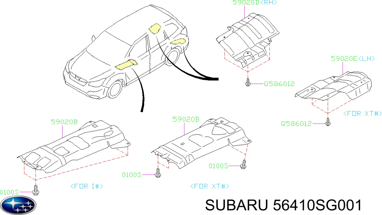 56410SG050 Subaru