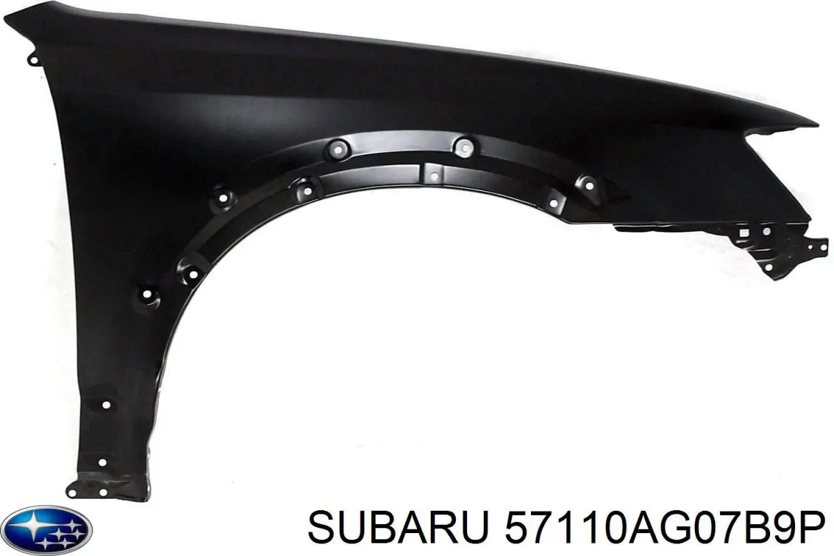 57110AG07B9P Subaru guardabarros delantero izquierdo