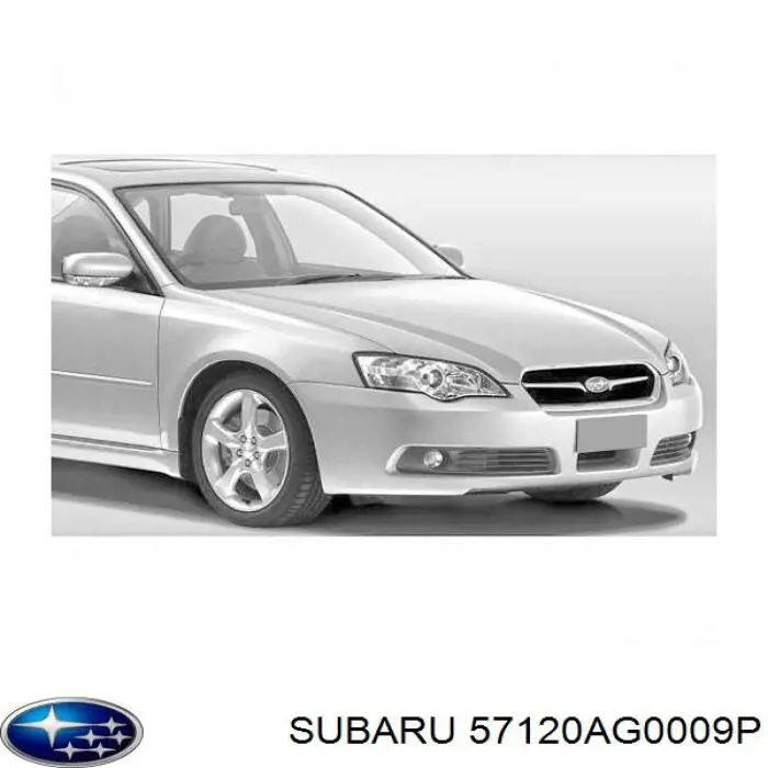 57120AG0009P Subaru Aleta delantera