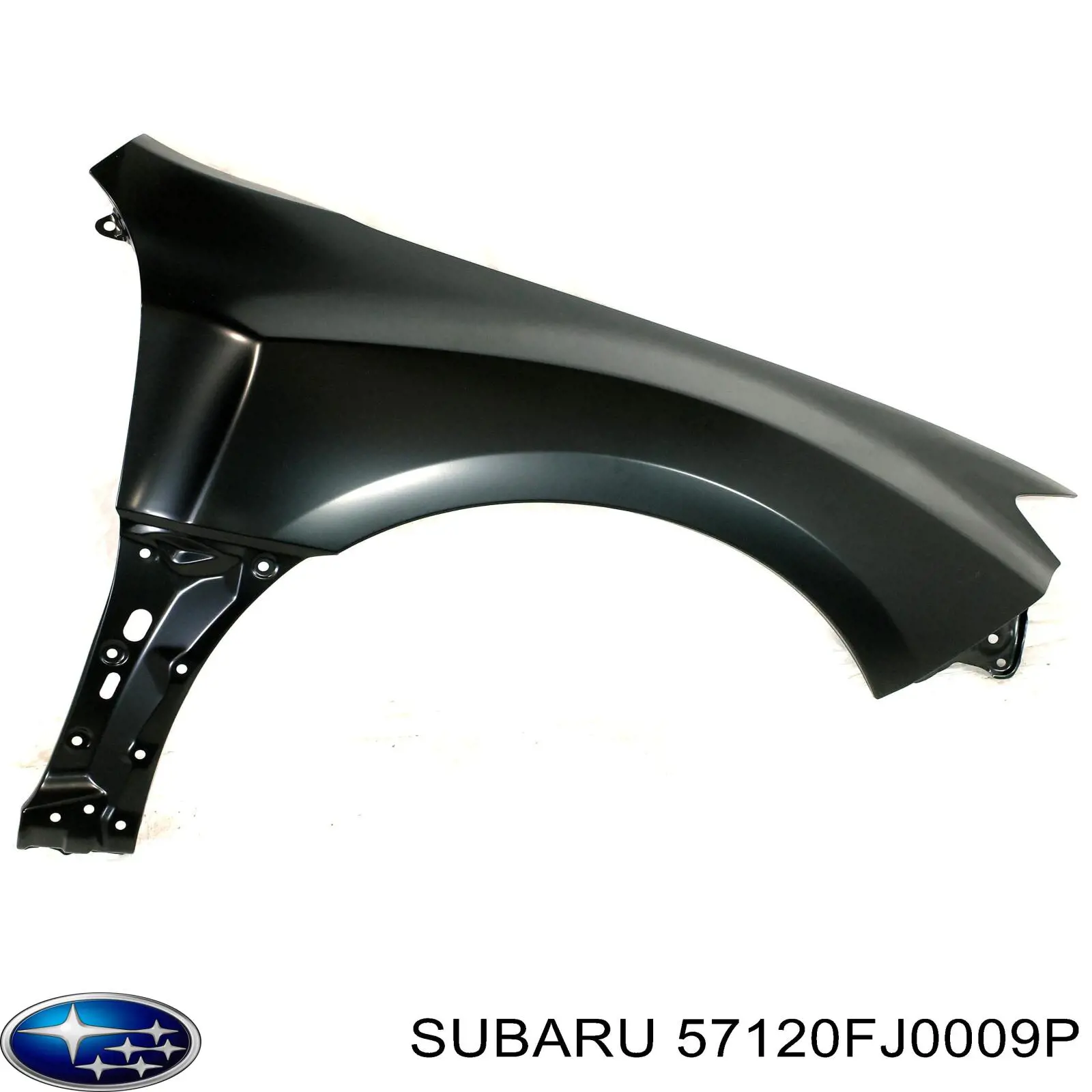 57120FJ0009P Subaru guardabarros delantero derecho