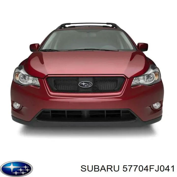 57704FJ041 Subaru Defensa trasero