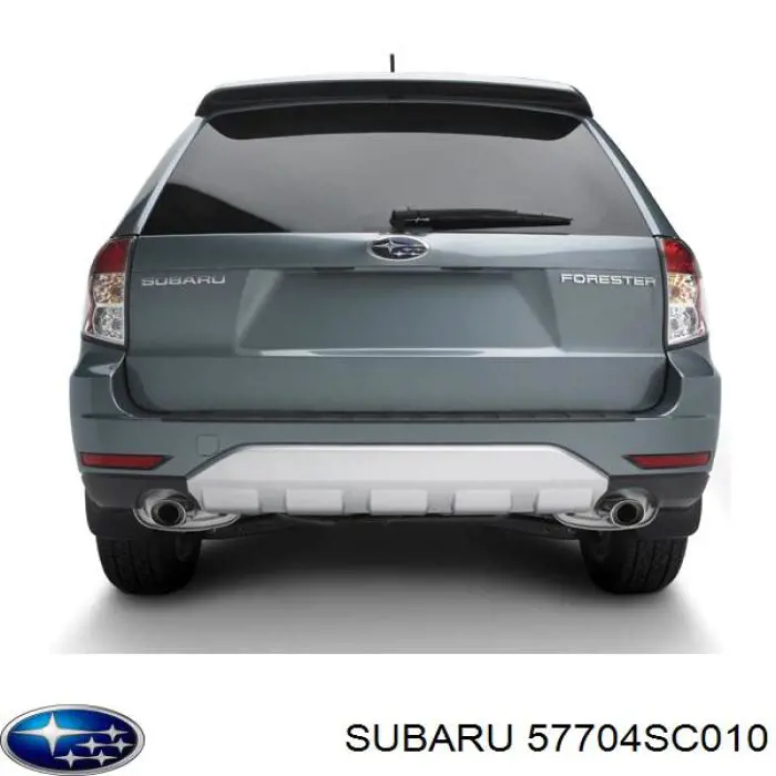 Paragolpes Subaru 57704SC010 precio, desde 96,07 EUR