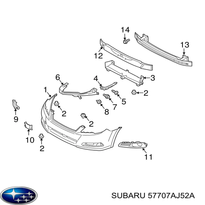 57707AJ52A Subaru