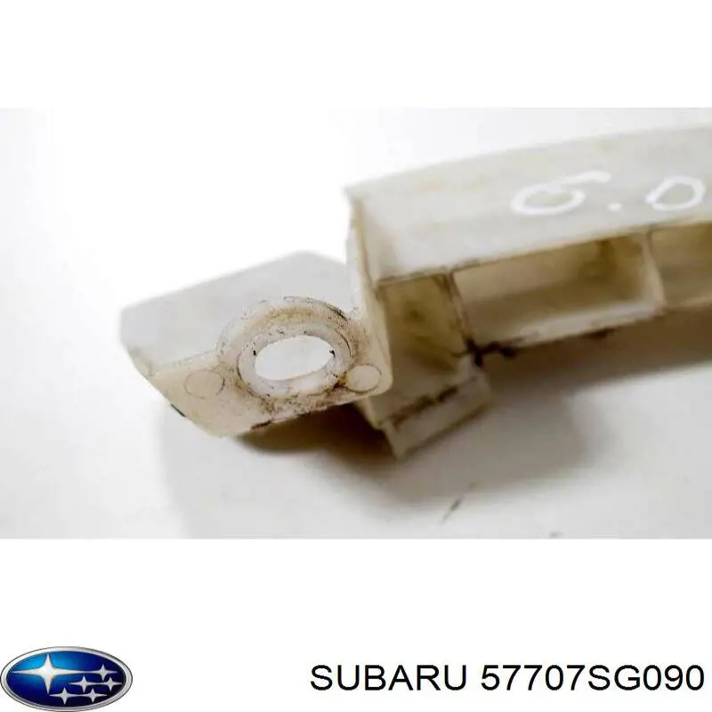 Comprar 57707SG090 Subaru Soporte exterior izquierdo del parachoques trasero