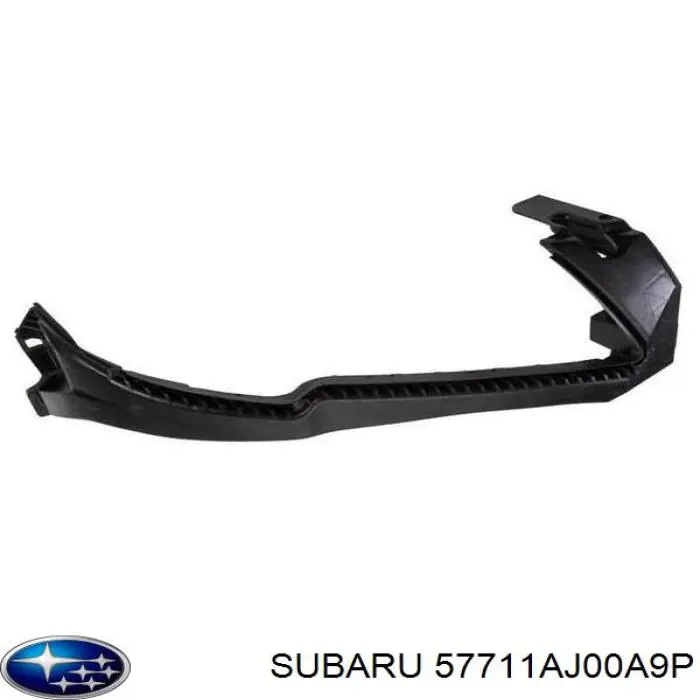 57711AJ00A9P Subaru refuerzo parachoque delantero