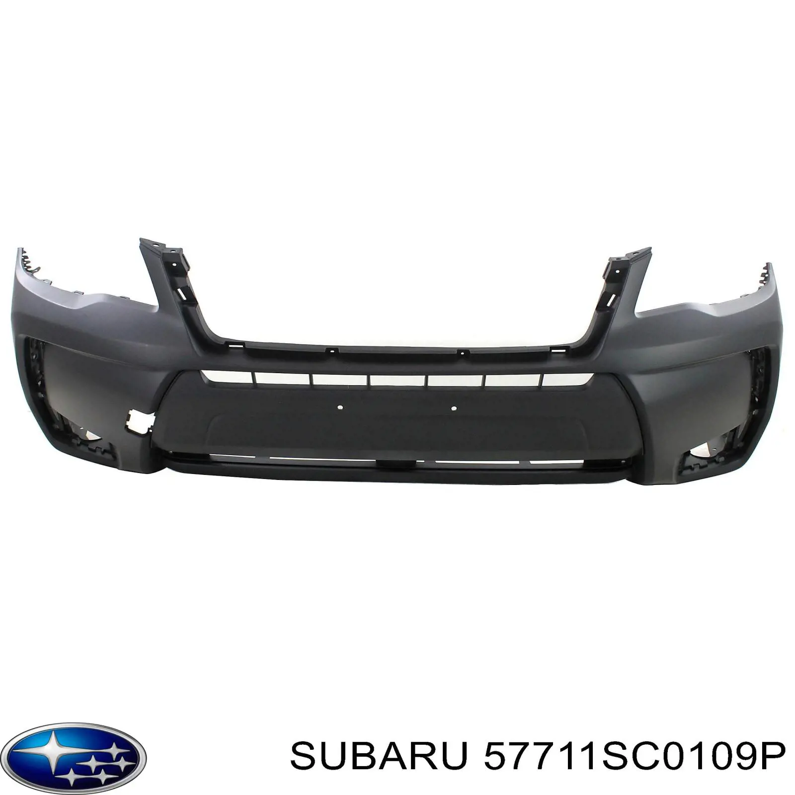 57711SC0109P Subaru refuerzo parachoque delantero