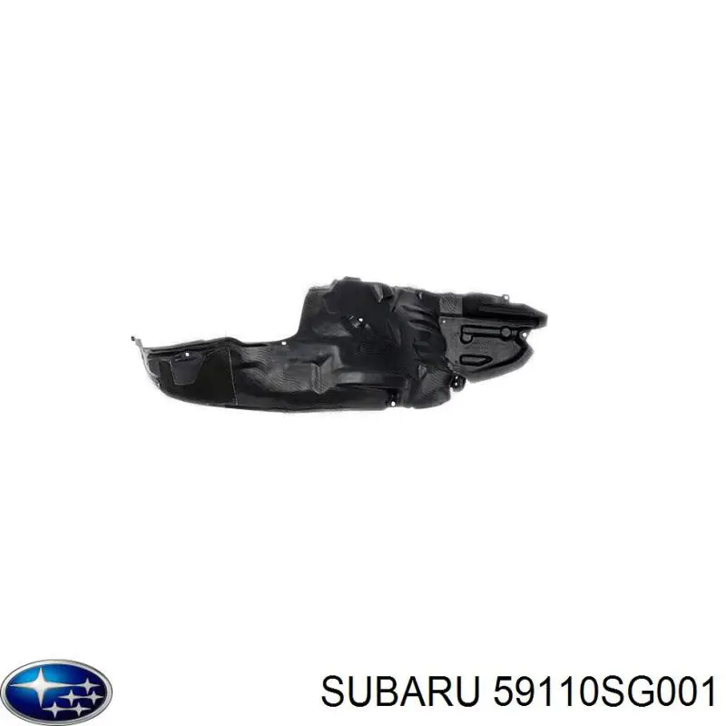 Guardabarros interior derecho, aleta delantera Subaru 59110SG001 precio, desde 44,61 EUR