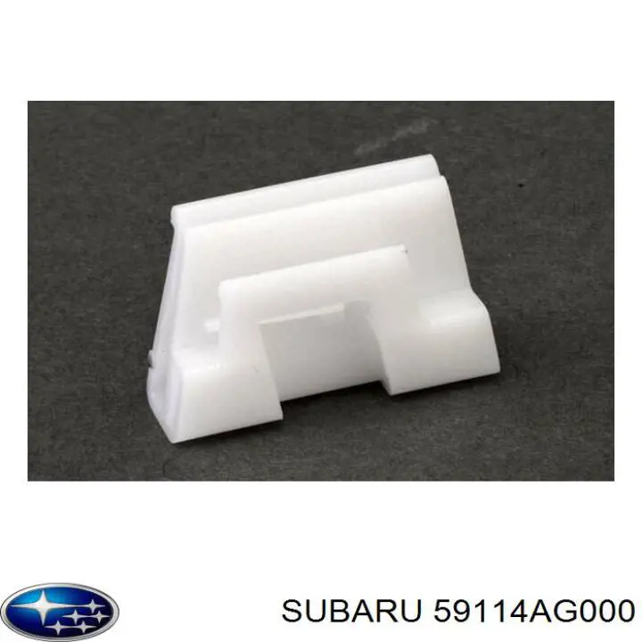 59114AG000 Subaru clip de protección inferior