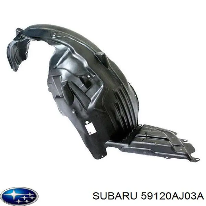 Guardabarros interior, aleta delantera, izquierdo Subaru Legacy (B14)