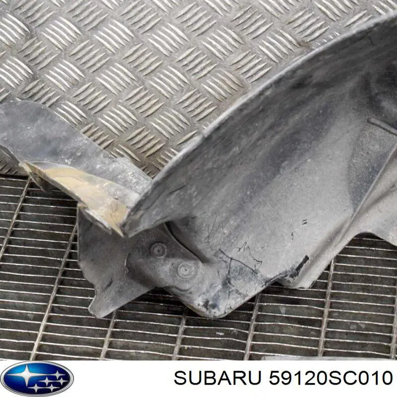 Guardalodos interior izquierdo, guardafango delantero Subaru 59120SC010 precio, desde 22,58 EUR