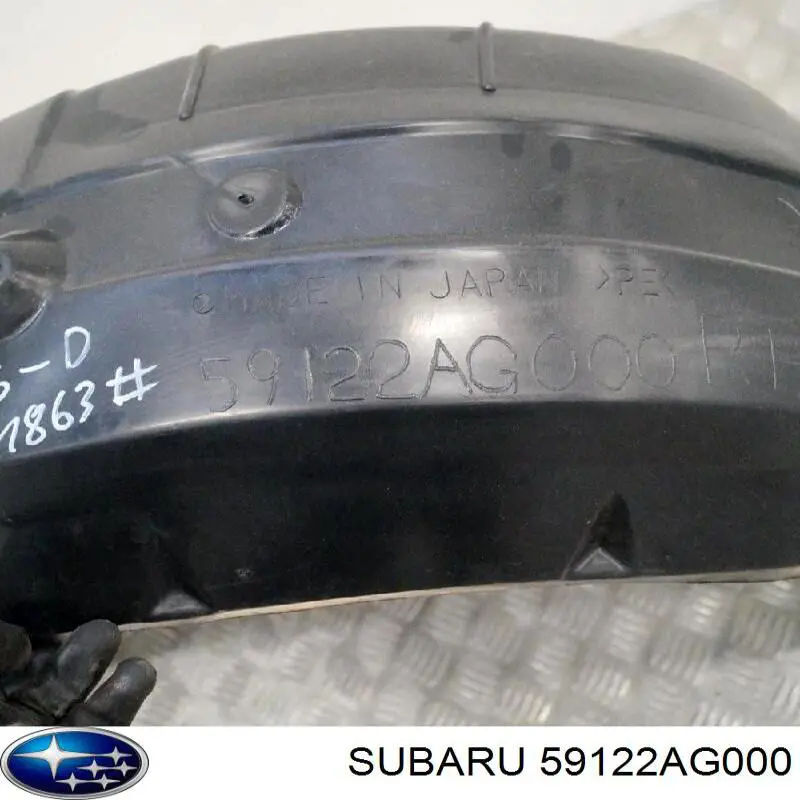 Paso de rueda trasera, derecho para Subaru Legacy (B13)